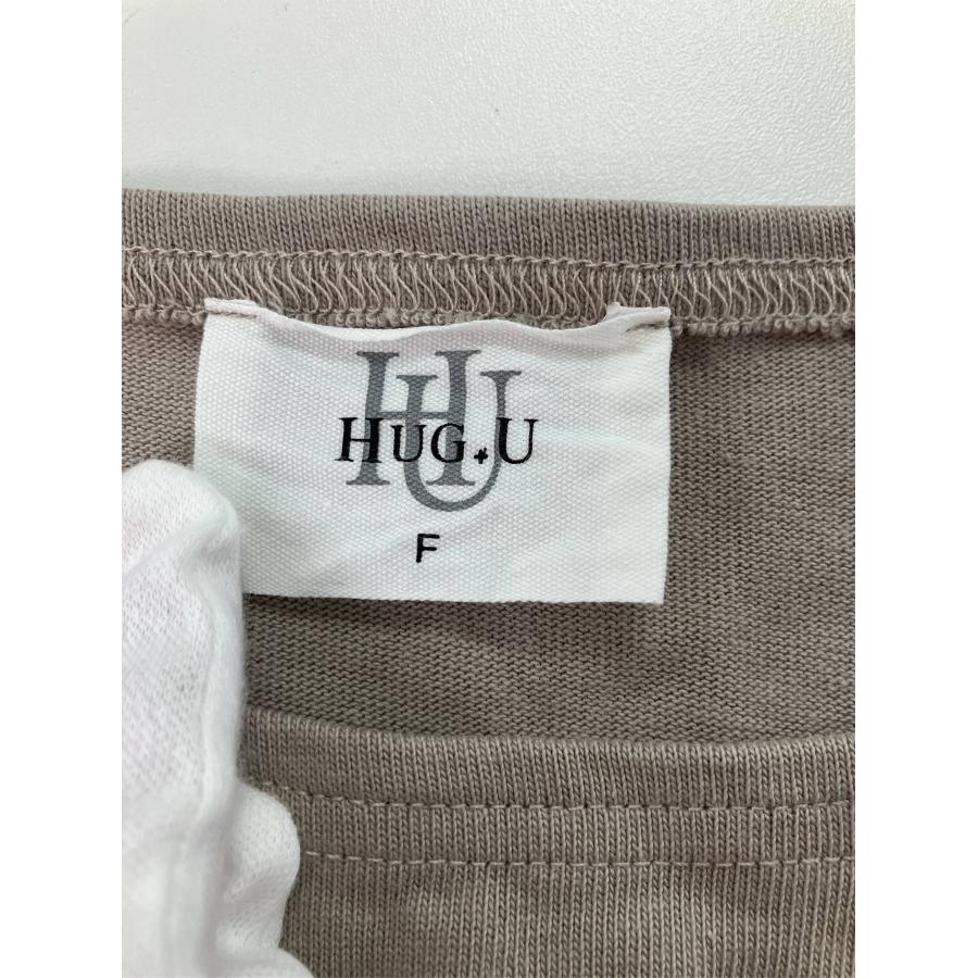HUG U ハグユー タンクトップ F ベージュ 無地 カップなし レディース |  | 03
