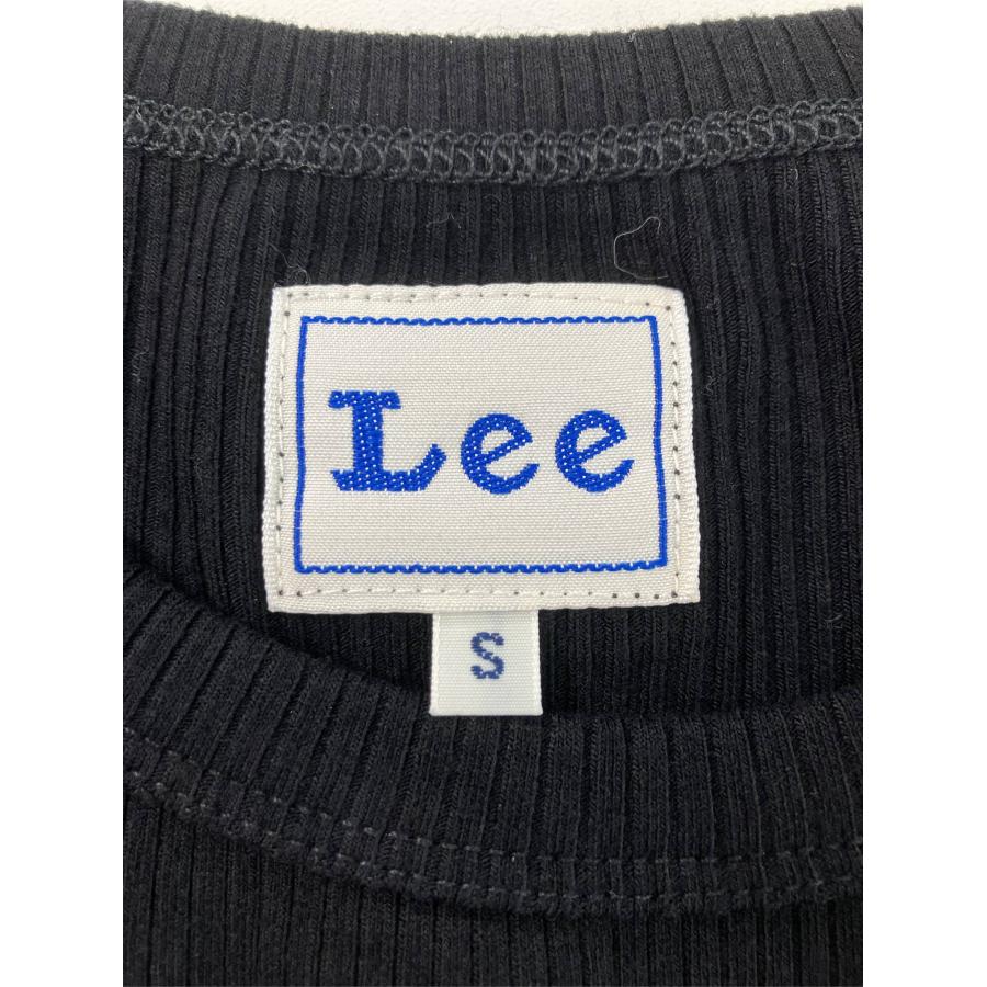 Lee リー タンクトップ S ブラック 無地 ワンポイント ブランドロゴ カップなし レディース | Lee | 02