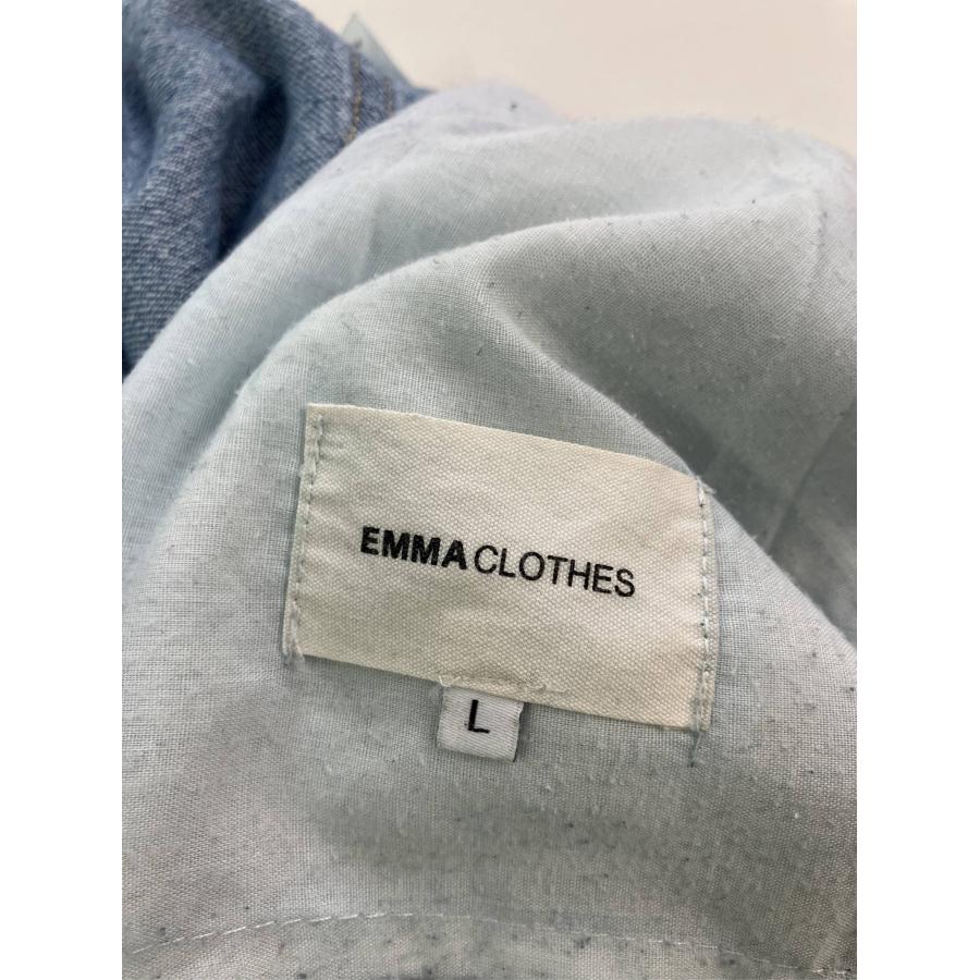 EMMA CLOTHES エマクローズ デニムパンツ L ブルー フルレングス 無地 ワイド・ルーズ ストレート レギュラー メンズ | EMMA CLOTHES | 02