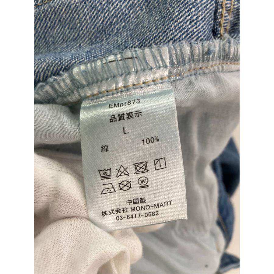 EMMA CLOTHES エマクローズ デニムパンツ L ブルー フルレングス 無地 ワイド・ルーズ ストレート レギュラー メンズ | EMMA CLOTHES | 04