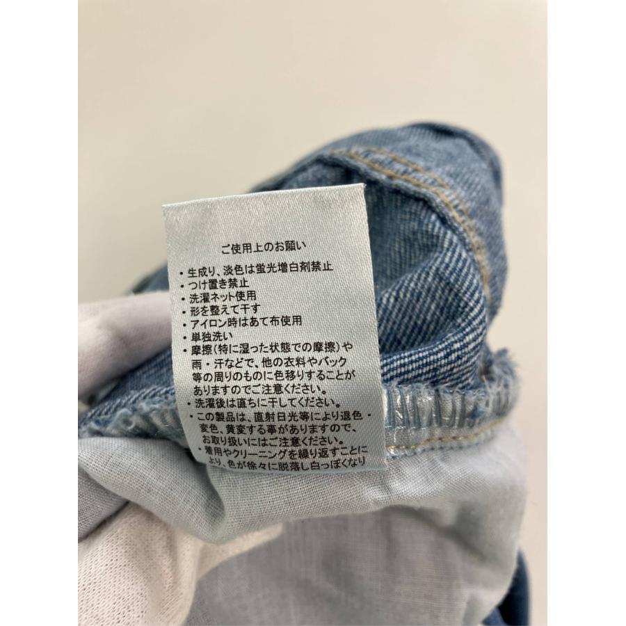 EMMA CLOTHES エマクローズ デニムパンツ L ブルー フルレングス 無地 ワイド・ルーズ ストレート レギュラー メンズ | EMMA CLOTHES | 05