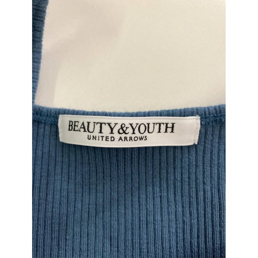 BEAUTY&YOUTH UNITED ARROWS ビューティアンドユースユナイテッドアローズ タンクトップ ブルー 無地 カップなし レディース |  | 02
