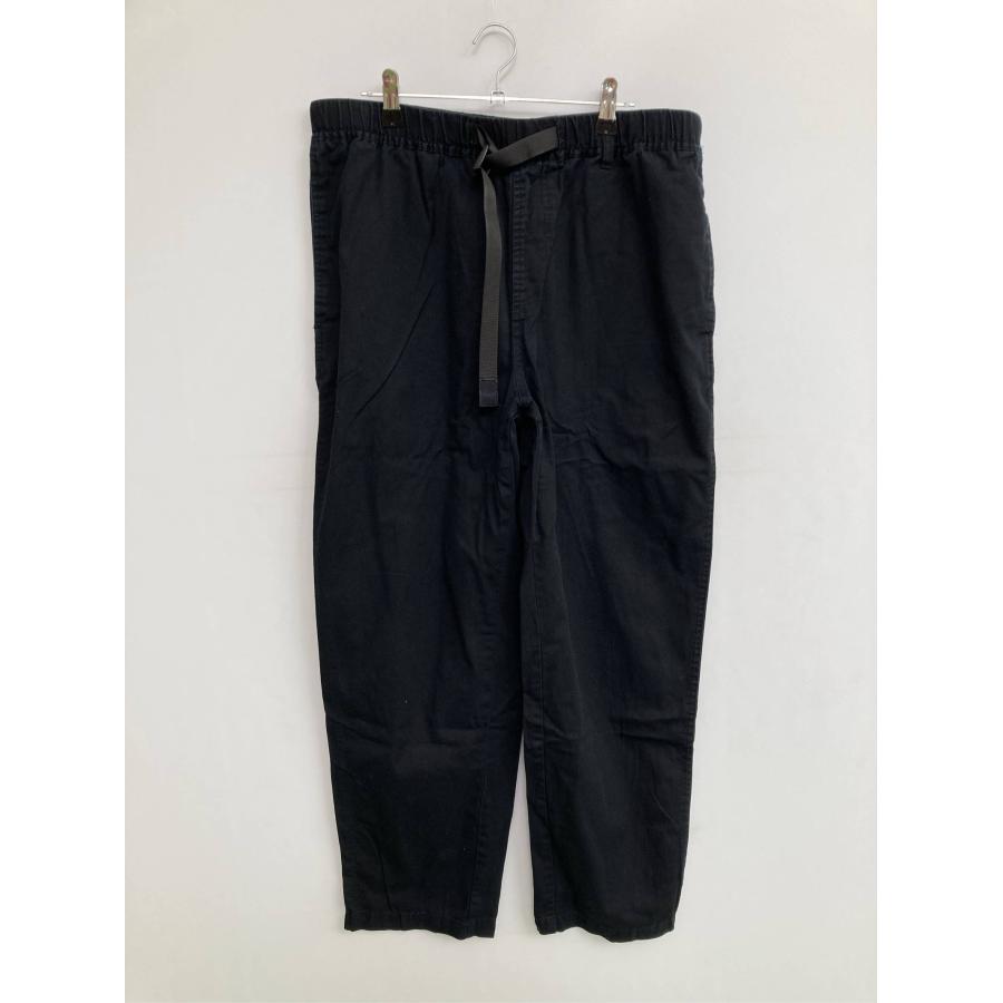 FREAK'S STORE フリークスストア チノパンツ L ブラック クロップド・半端丈 コットン 無地 ワイド・ルーズ テーパード メンズ | FREAK'S STORE