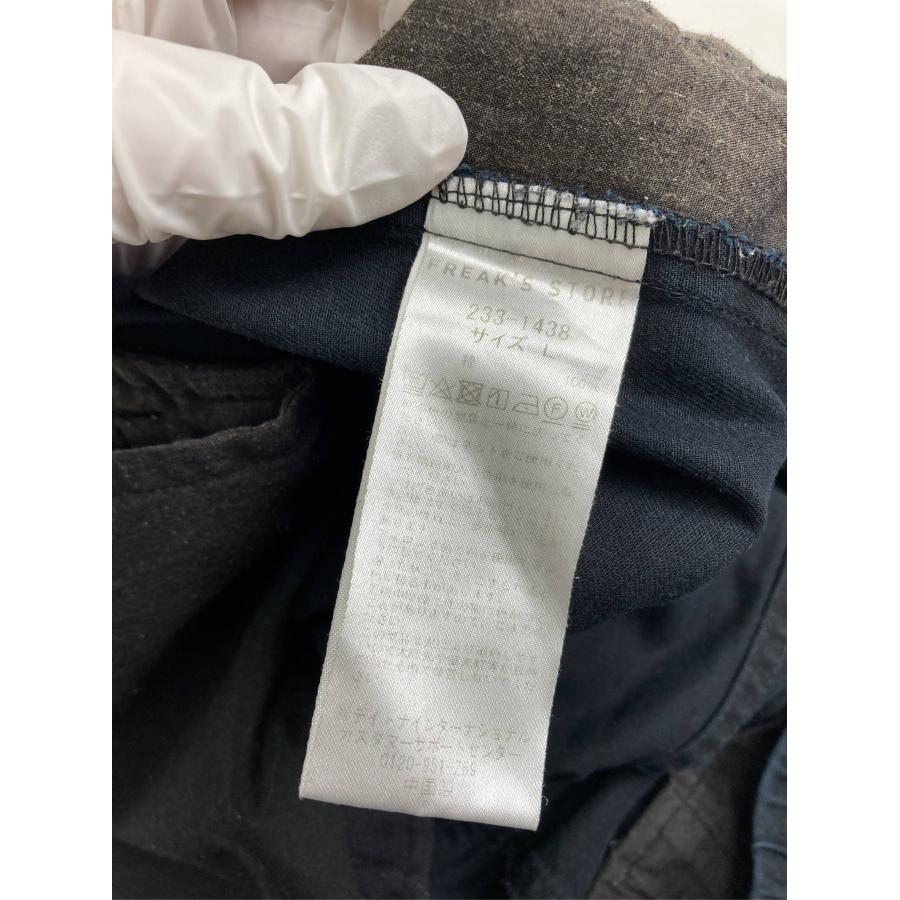 FREAK'S STORE フリークスストア チノパンツ L ブラック クロップド・半端丈 コットン 無地 ワイド・ルーズ テーパード メンズ | FREAK'S STORE | 03