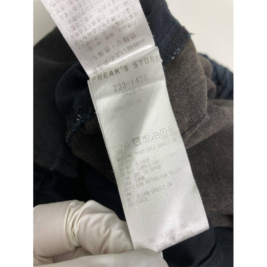 FREAK'S STORE フリークスストア チノパンツ L ブラック クロップド・半端丈 コットン 無地 ワイド・ルーズ テーパード メンズ | FREAK'S STORE | 04