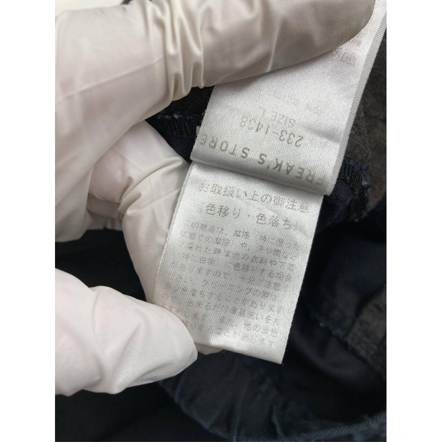 FREAK'S STORE フリークスストア チノパンツ L ブラック クロップド・半端丈 コットン 無地 ワイド・ルーズ テーパード メンズ | FREAK'S STORE | 05