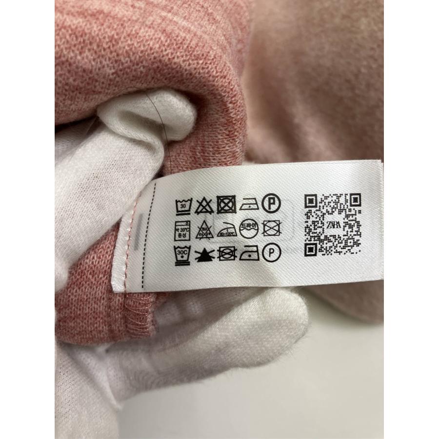 ZARA ザラ ノーカラージャケット M ピンク ウール・ニット 無地 ショート丈 ミドル丈 レディース | ZARA | 04