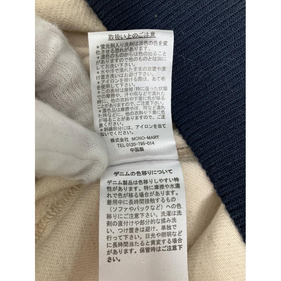 MONO-MART モノマート スウェット F ベージュ コットン 無地 ワンポイント ライン柄 長袖 レディース | MONO-MART | 04