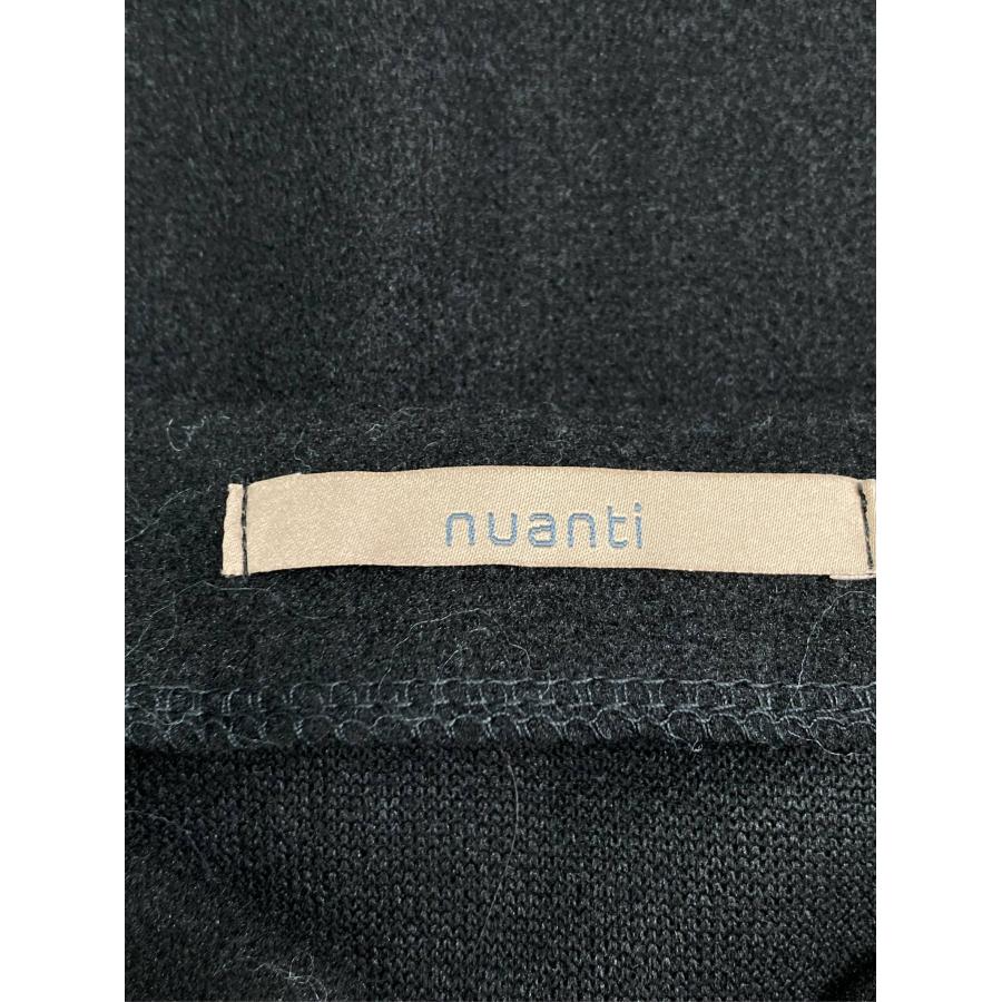 nuanti ワンピース ブラック 無地 袖なし ひざ丈 フレア レディース | nuanti | 02