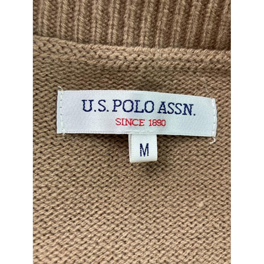 U.S. POLO ASSN. ユーエスポロアッスン カーディガン/ボレロ M ブラウン 刺繍 ミドル丈 長袖 ニット 無地 ワンポイント メンズ | U.S. POLO ASSN. | 03