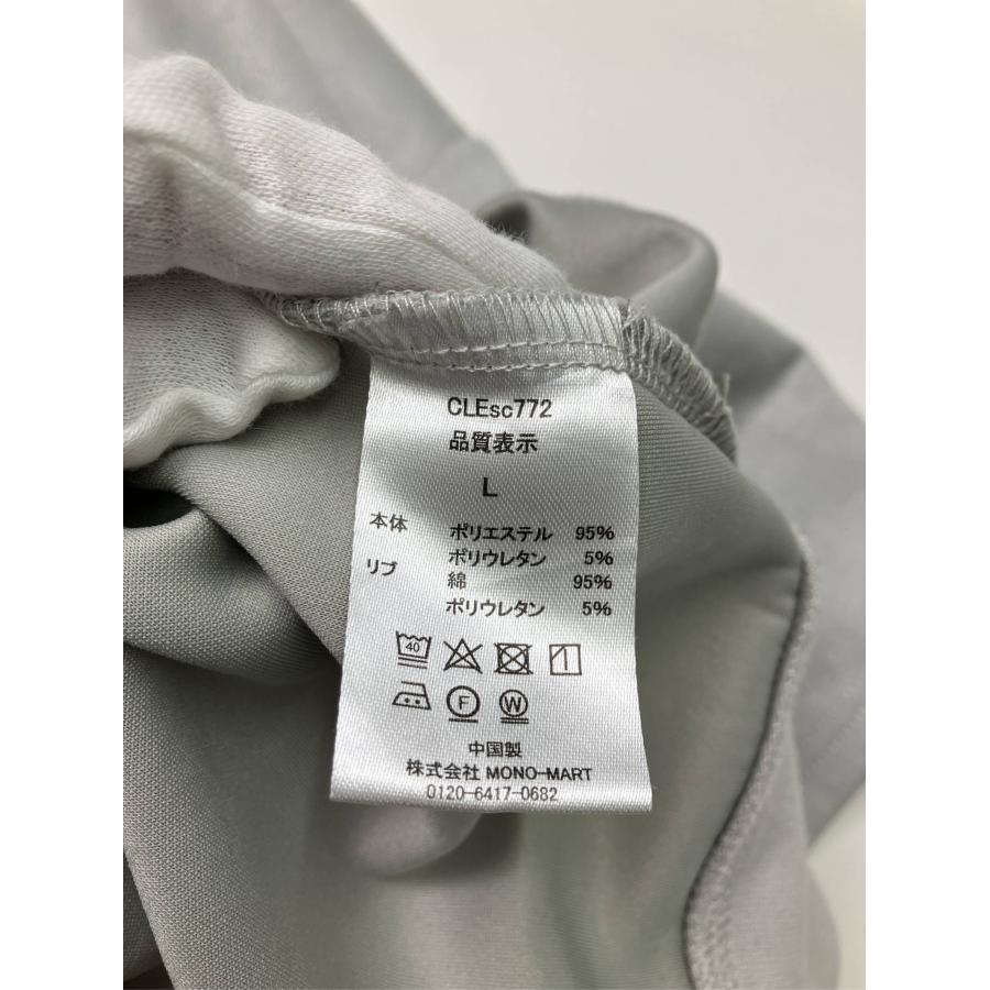 CLEL スウェット L グレー スウェット ストレッチ コットン 無地 ワンポイント 半袖 メンズ | CLEL | 03