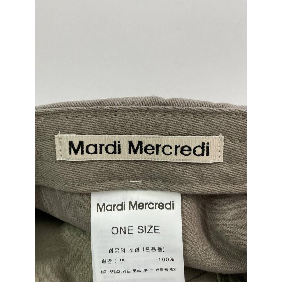 Mardi Mercredi マルディメクルディ キャップ ONE SIZE ベージュ コットン ベースボール メンズ レディース | Mardi Mercredi | 04