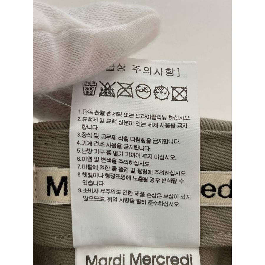 Mardi Mercredi マルディメクルディ キャップ ONE SIZE ベージュ コットン ベースボール メンズ レディース | Mardi Mercredi | 06