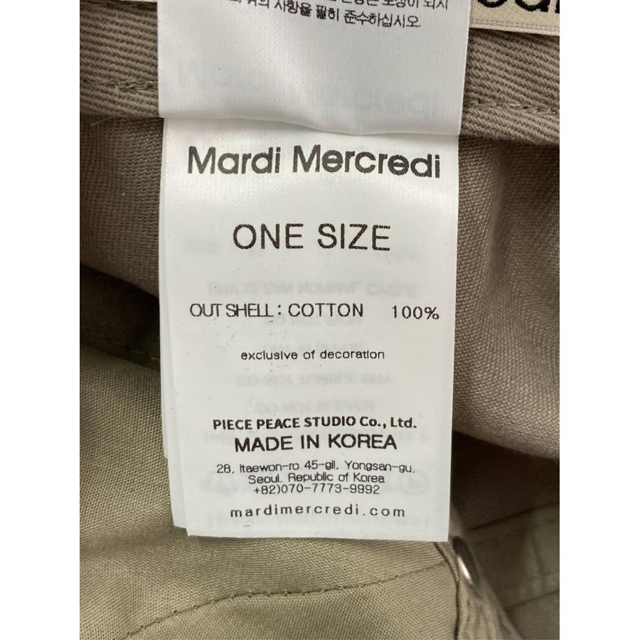 Mardi Mercredi マルディメクルディ キャップ ONE SIZE ベージュ コットン ベースボール メンズ レディース | Mardi Mercredi | 07