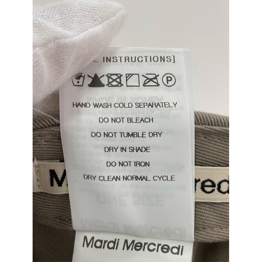 Mardi Mercredi マルディメクルディ キャップ ONE SIZE ベージュ コットン ベースボール メンズ レディース | Mardi Mercredi | 08