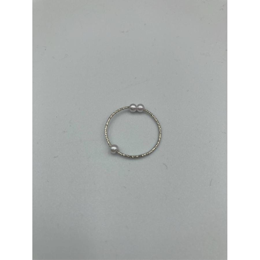 リング シルバー その他金属 パール レディース | 