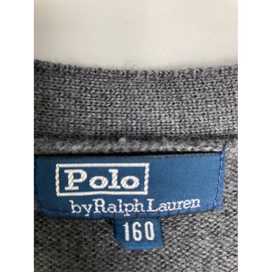 Polo by Ralph Lauren ポロバイラルフローレン カーディガン/ボレロ 160 グレー 無地 ワンポイント ミドル丈 長袖 レディース |  | 03