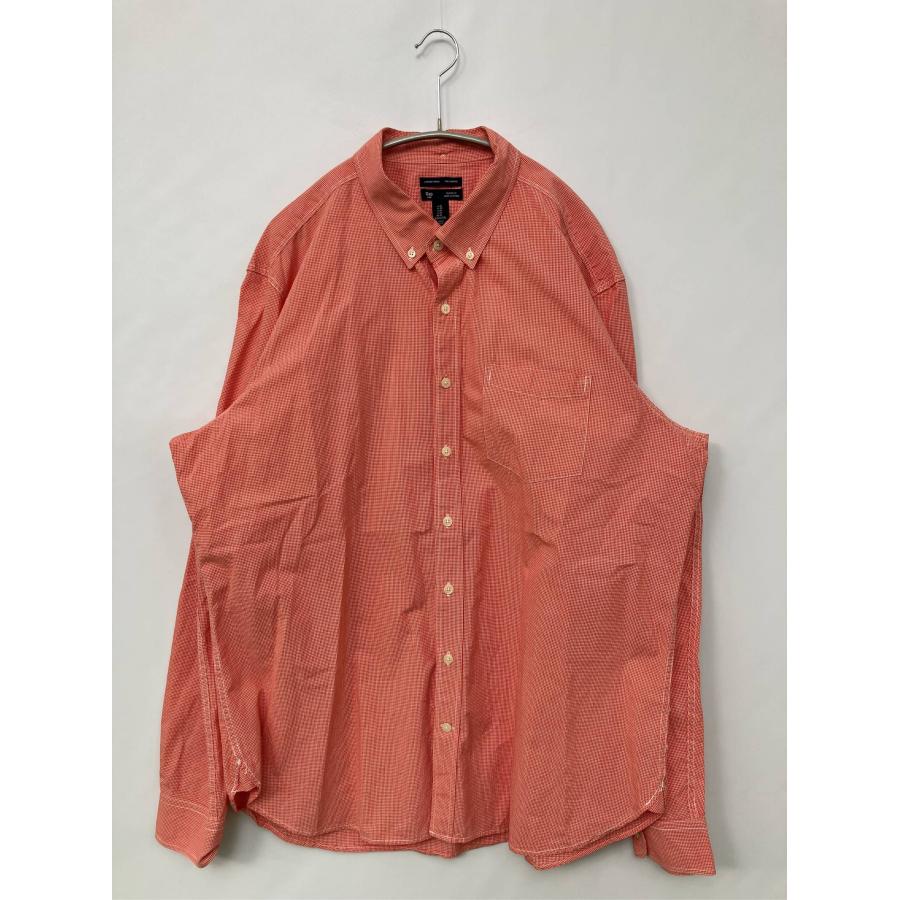 GAP ギャップ シャツ/ブラウス XL オレンジ チェック柄 ミドル丈 長袖 ボタンダウン メンズ レディース | GAP