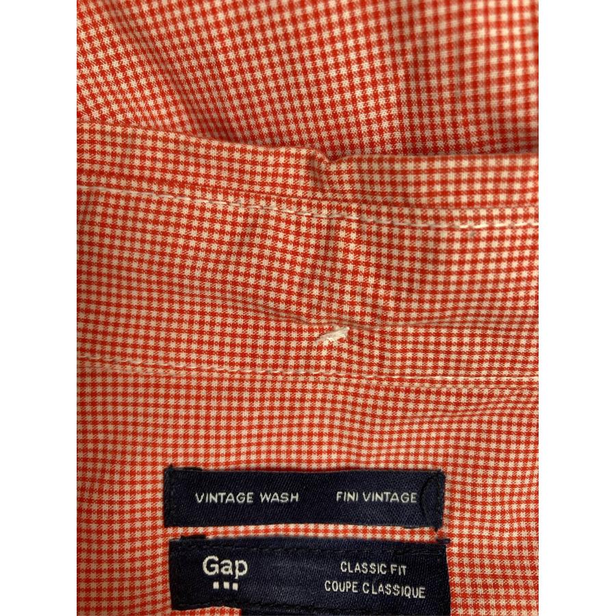 GAP ギャップ シャツ/ブラウス XL オレンジ チェック柄 ミドル丈 長袖 ボタンダウン メンズ レディース | GAP | 02