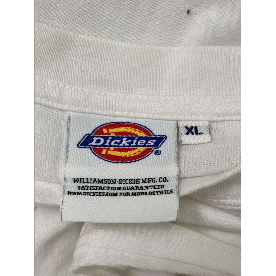 Dickies ディッキーズ Tシャツ/カットソー XL ホワイト 前面プリント ミドル丈 半袖 クルーネック(丸首) メンズ | Dickies | 02