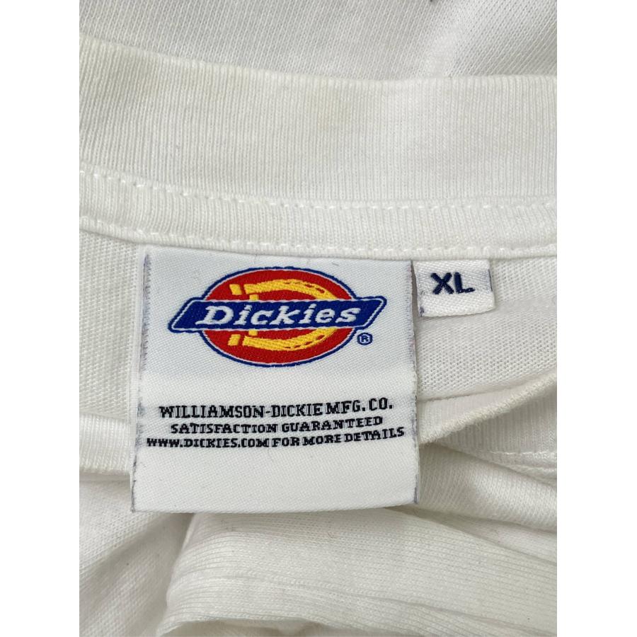 Dickies ディッキーズ Tシャツ/カットソー XL ホワイト 前面プリント ミドル丈 半袖 クルーネック(丸首) メンズ | Dickies | 03