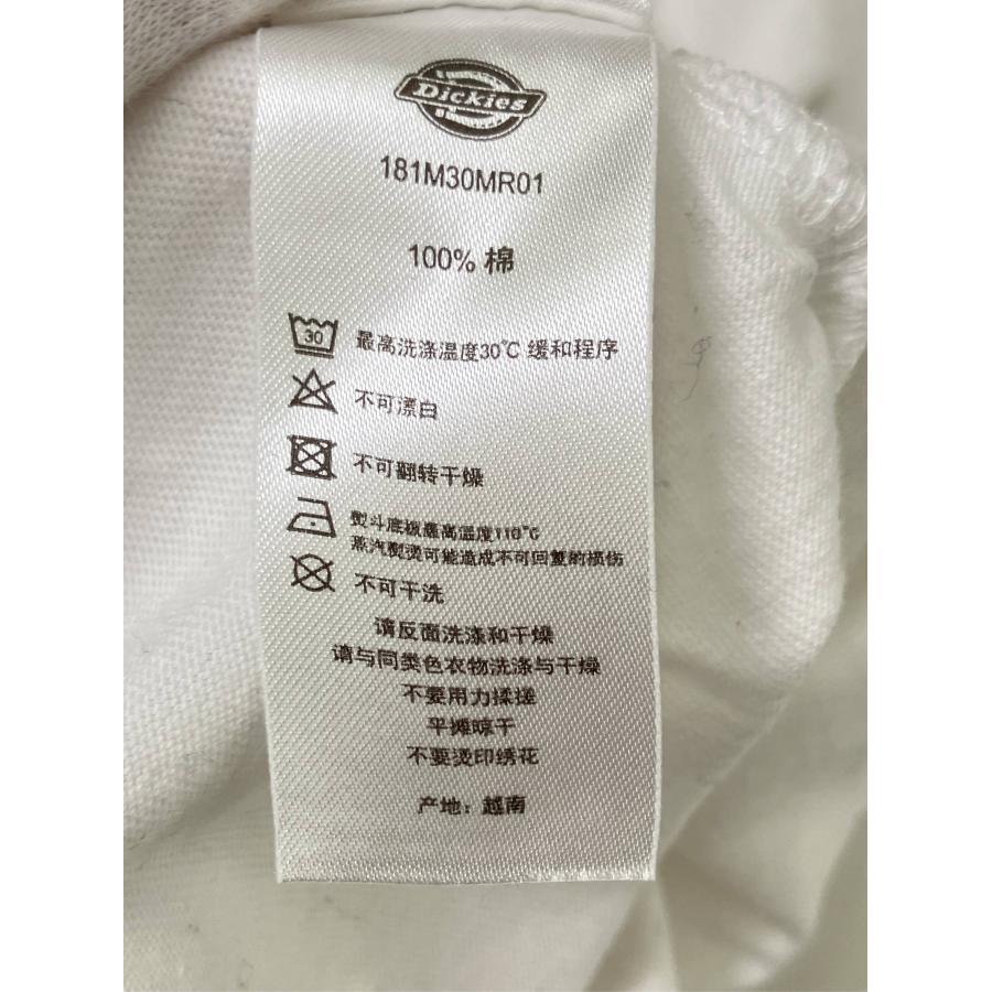 Dickies ディッキーズ Tシャツ/カットソー XL ホワイト 前面プリント ミドル丈 半袖 クルーネック(丸首) メンズ | Dickies | 07