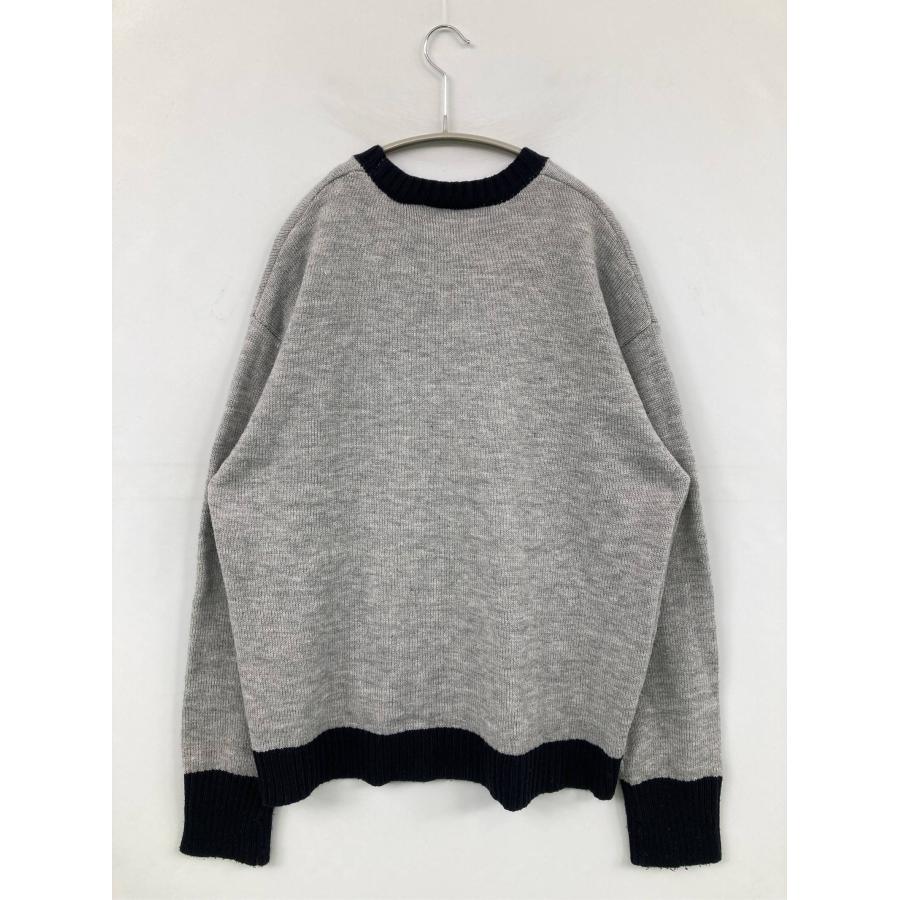 U.S. POLO ASSN. ユーエスポロアッスン ニット/セーター M グレー ニット 無地 ワンポイント ブランドロゴ 長袖 メンズ | U.S. POLO ASSN. | 01
