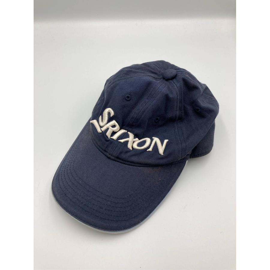 SRIXON キャップ フリーサイズ ネイビー コットン ベースボール メンズ レディース | SRIXON