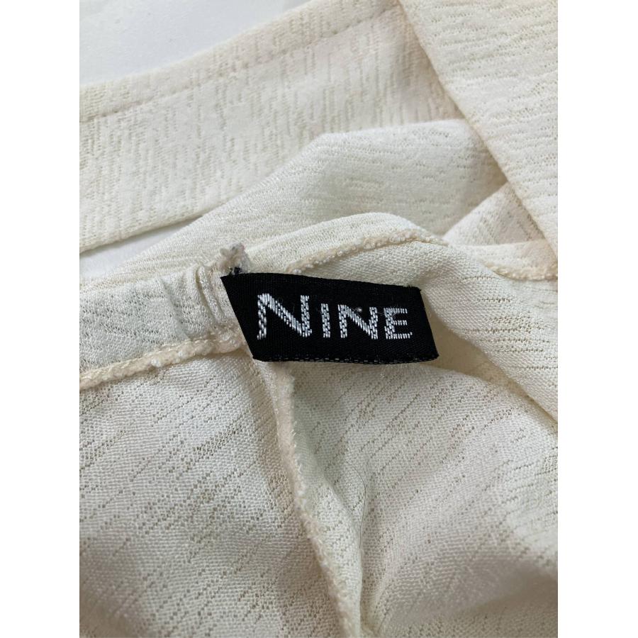 NINE ナイン タンクトップ アイボリー 無地 カップなし レディース | NINE | 02