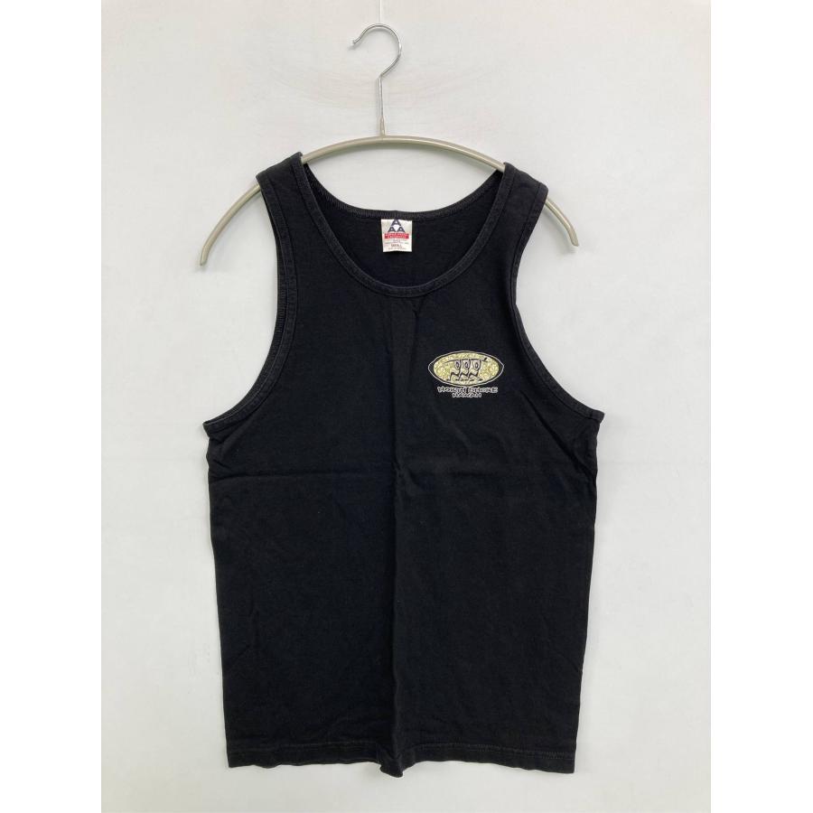 ALSTYLE APPAREL ACTIVEWEAR アルスタイルアパレルアクティブウェア タンクトップ SMALL ブラック 前面プリント メンズ | 