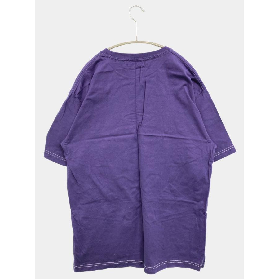 XLARGE エクストララージ Tシャツ/カットソー L パープル 無地 ブランドロゴ 刺繍 ミドル丈 半袖 クルーネック(丸首) メンズ レディース | XLARGE | 01