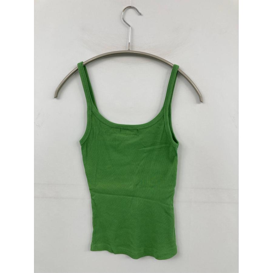 ZARA BASIC ザラベーシック タンクトップ S グリーン 無地 カップなし レディース | ZARA BASIC | 01