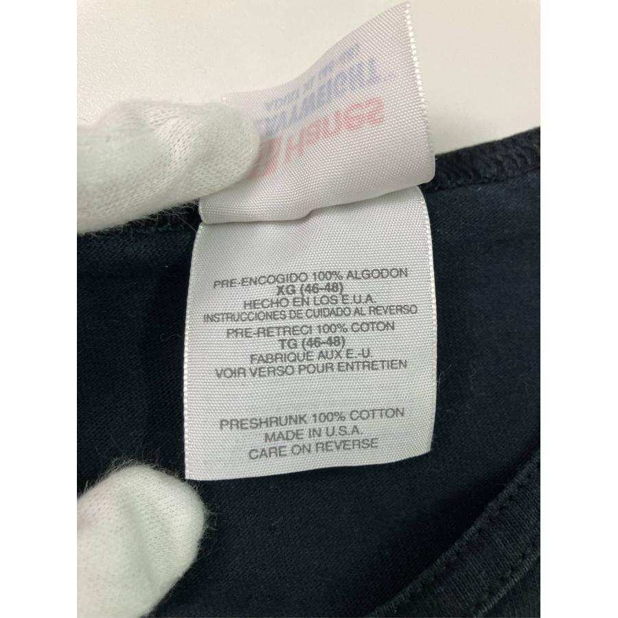 Hanes ヘインズ タンクトップ XL ブラック 前面プリント バックプリント ブランドロゴ カップなし メンズ | Hanes | 03