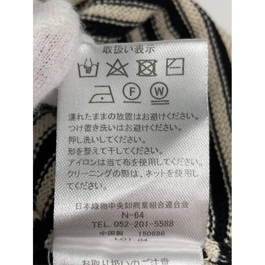 forksy. フォルクシー ポロシャツ F ベージュ ボーダー柄 半袖 レディース | forksy. | 04