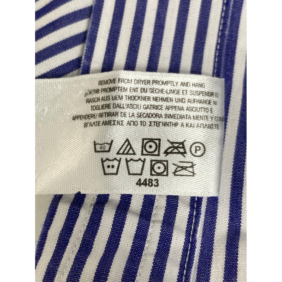 BROOKS BROTHERS ブルックスブラザーズ ビジネスシャツ 17 1/2-34 ブルー コットン ストライプ柄 ボタンダウン 長袖 メンズ | BROOKS BROTHERS | 04
