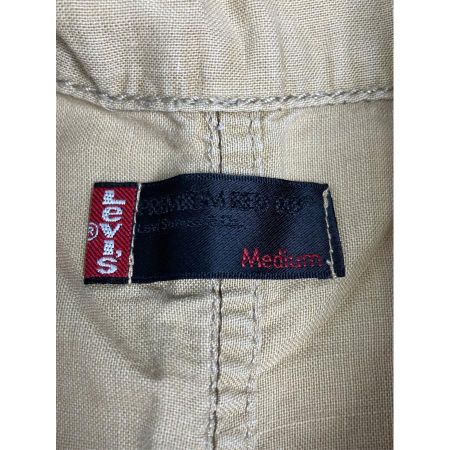 Levi's リーバイス シャツ/ブラウス M ベージュ コットン リネン・麻 無地 ミドル丈 半袖 レギュラーカラー メンズ | Levi's | 02