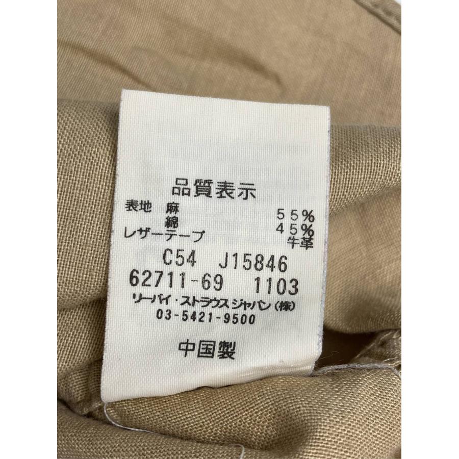 Levi's リーバイス シャツ/ブラウス M ベージュ コットン リネン・麻 無地 ミドル丈 半袖 レギュラーカラー メンズ | Levi's | 04