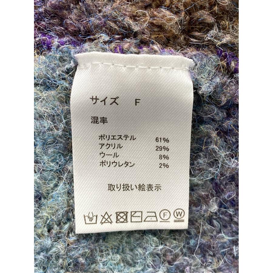 forksy. フォルクシー カーディガン/ボレロ F ウール・ニット ボーダー柄 ミドル丈 長袖 レディース | forksy. | 04