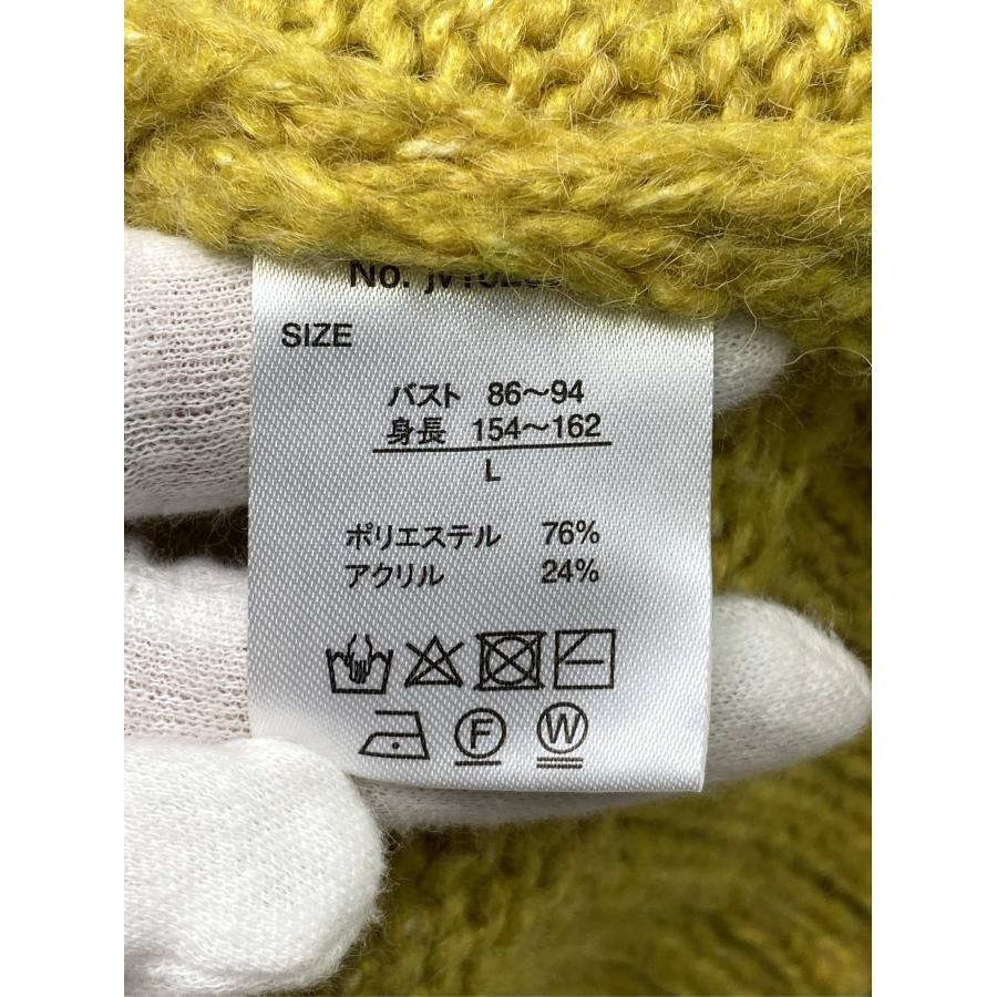 JaVa ジャバ ニット/セーター L イエロー ウール・ニット 無地 ショート丈 長袖 タートルネック/ハイネック レディース |  | 03
