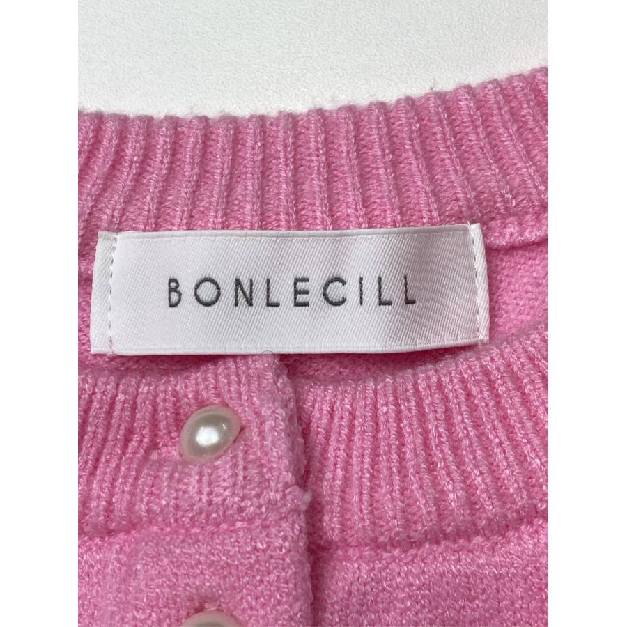 BONLECILL ボンルシール カーディガン/ボレロ F ピンク ナイロン 無地 ミドル丈 長袖 レディース | BONLECILL | 02