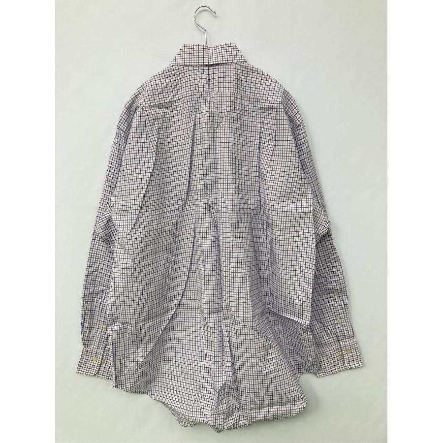 Polo by Ralph Lauren ポロバイラルフローレン ビジネスシャツ 16 1/2 32/33 ホワイト コットン チェック柄 メンズ |  | 01