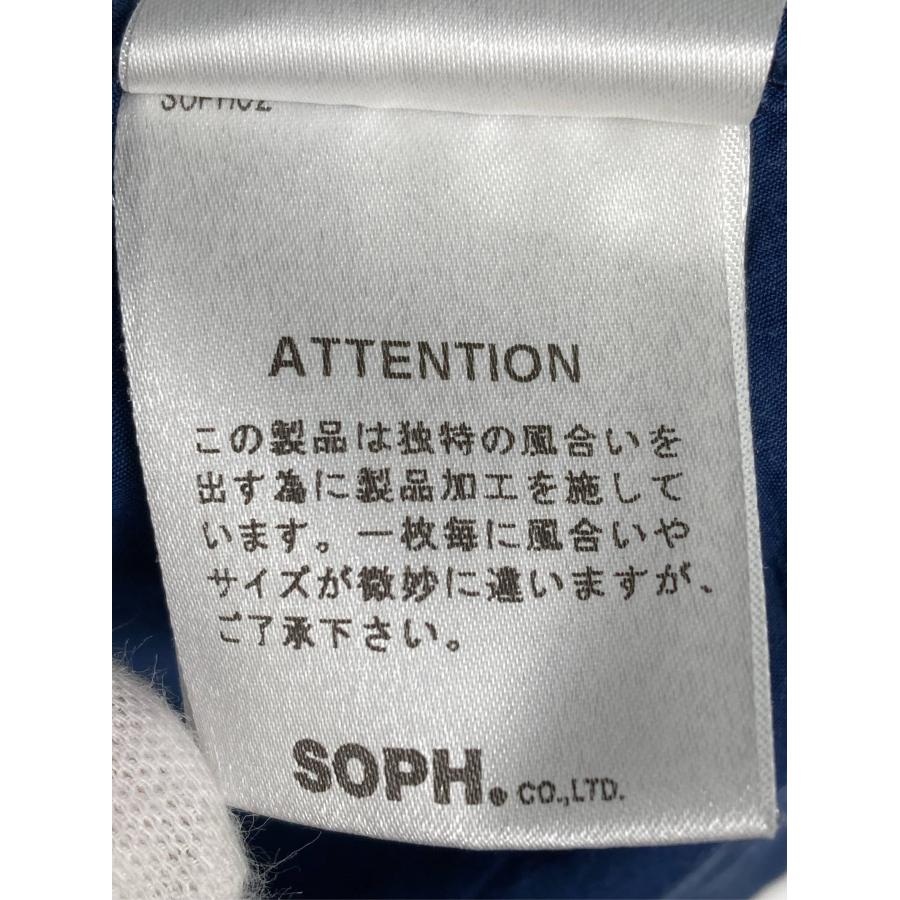 SOPHNET. シャツ/ブラウス S ネイビー コットン 無地 ワンポイント 刺繍 ミドル丈 長袖 ボタンダウン メンズ | SOPHNET. | 06