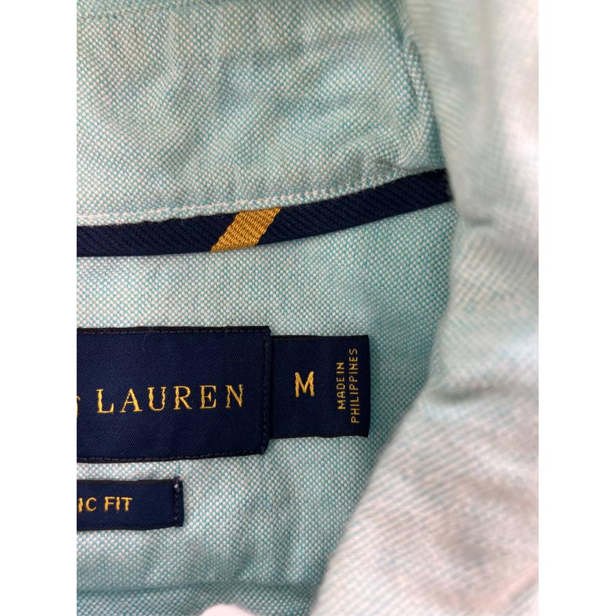 Ralph Lauren ラルフローレン シャツ/ブラウス M スカイブルー 無地 ワンポイント ブランドロゴ 刺繍 ミドル丈 長袖 メンズ |  | 03