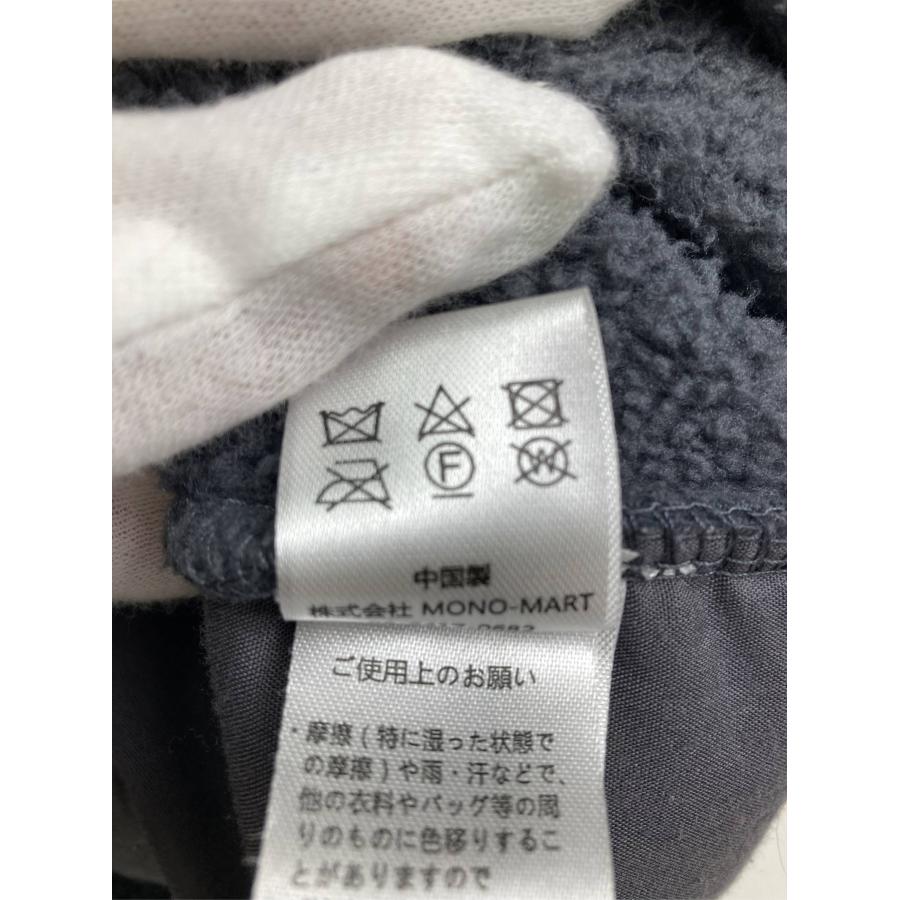 MONO-MART モノマート ブルゾン M ブラック ボア 無地 ミドル丈 フードなし ジップアップ メンズ | MONO-MART | 05