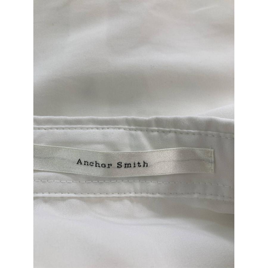 Anchor Smith アンカースミス シャツ/ブラウス L ホワイト 無地 ワンポイント ブランドロゴ ミドル丈 レギュラーカラー 半袖 メンズ | Anchor Smith | 02