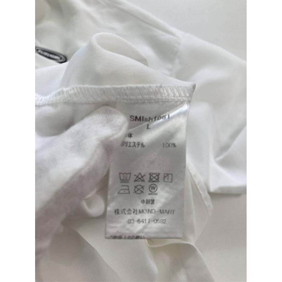 Anchor Smith アンカースミス シャツ/ブラウス L ホワイト 無地 ワンポイント ブランドロゴ ミドル丈 レギュラーカラー 半袖 メンズ | Anchor Smith | 03