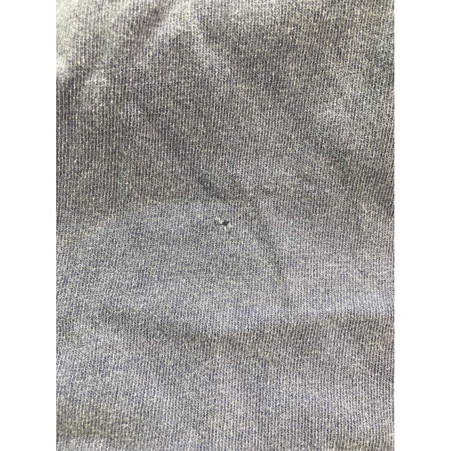 JaVa ジャバ Tシャツ/カットソー XL パープル 無地 ワンポイント ミドル丈 長袖 クルーネック(丸首) メンズ レディース |  | 06