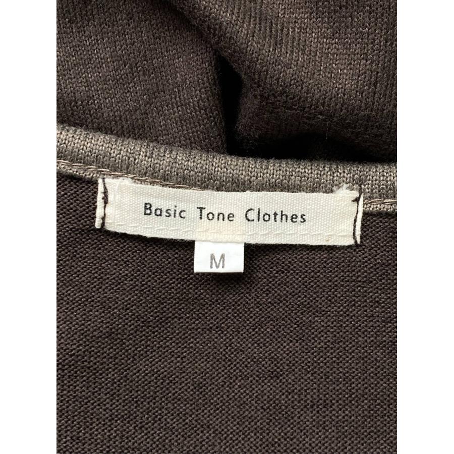 Basic Tone Clothes チュニック M ブラウン 無地 フリル 袖なし ショート・ミニ丈 ひざ丈 ミモレ・半端丈 レディース |  | 03