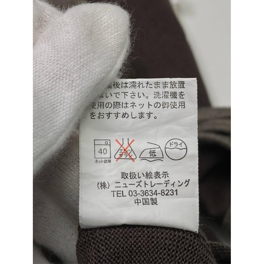 Basic Tone Clothes チュニック M ブラウン 無地 フリル 袖なし ショート・ミニ丈 ひざ丈 ミモレ・半端丈 レディース |  | 05