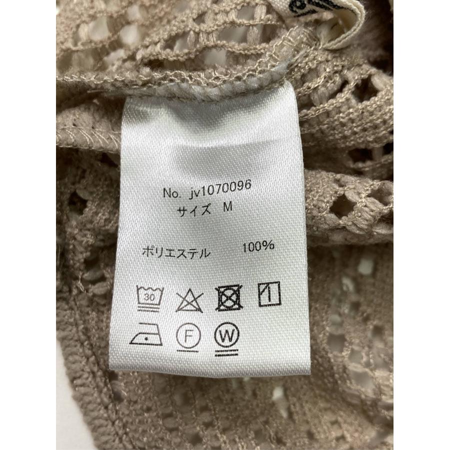 JaVa ジャバ ポロシャツ M ベージュ 無地 レース 半袖 レディース |  | 04